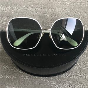 Marc by Marc Jacobs MMJ098/S White Sunglasses